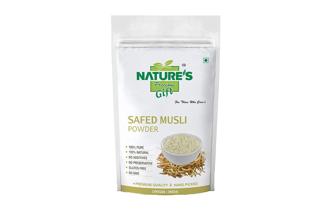 Nature's Gift Safed Musli Powder    Pack  100 grams